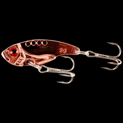 Zinc Alloy VIB Fishing Lures Treble Hooks Tuna Hard Baits
