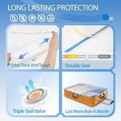 2pcs Travel Vacuum Storage Bag for Luggage