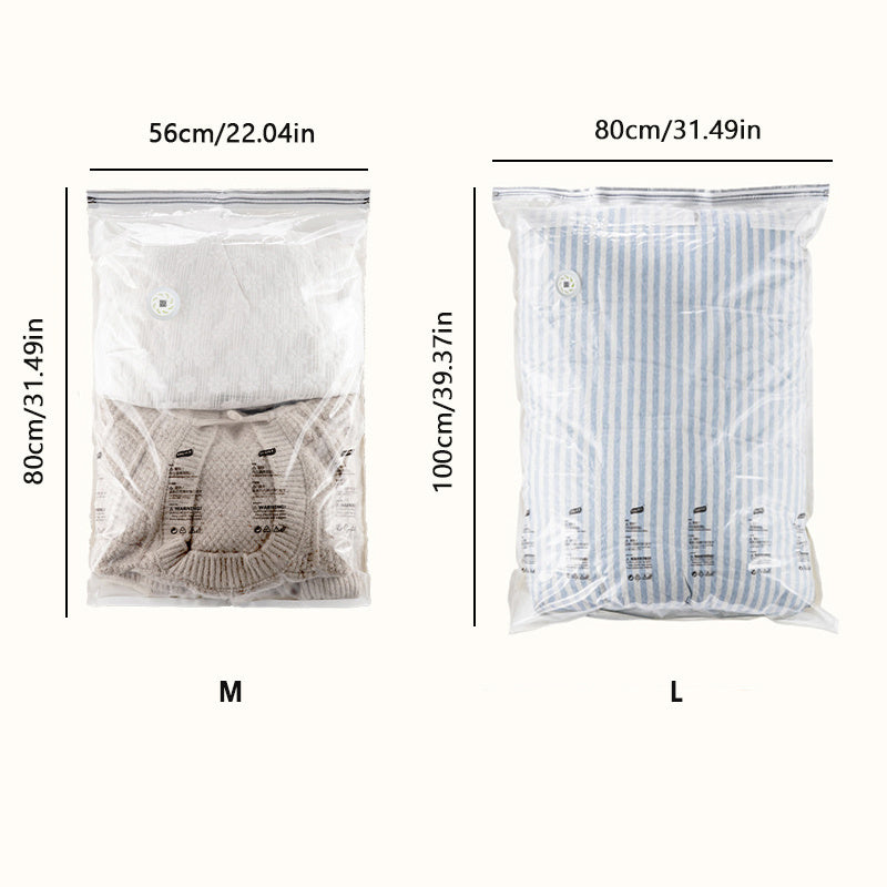 2pcs Travel Vacuum Storage Bag for Luggage