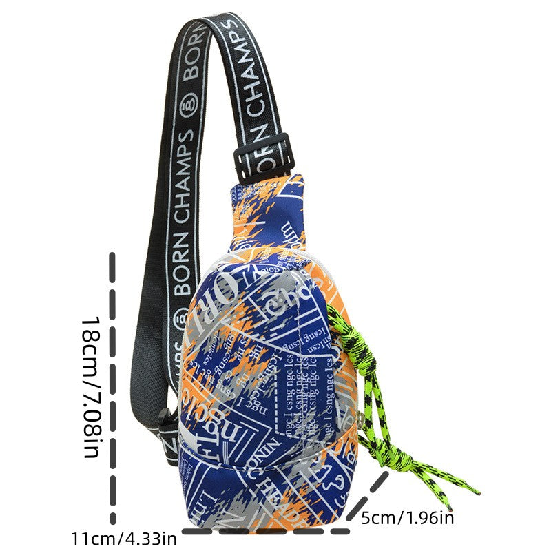 Boys Casual Chest Bag Crossbody Bag