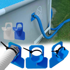 Swimming Pool Pipe Holder 30 38mm Pipes Fixing Supports Ground Hose Outlet Mount
