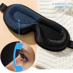 3D Contoured Blindfold for Sleep Travel Yoga