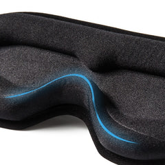 3D Contoured Blindfold for Sleep Travel Yoga