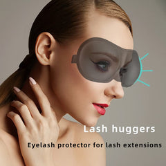 2pcs 3D Contoured Blindfold Soft Blackout Sleep Eye Mask