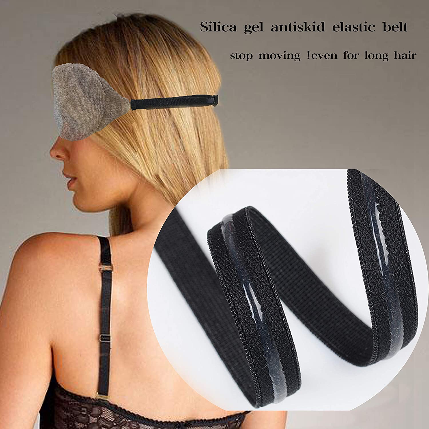 2pcs 3D Contoured Blindfold Soft Blackout Sleep Eye Mask