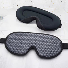 3D Contoured Light Blocking Sleeping Mask Soft Blindfold