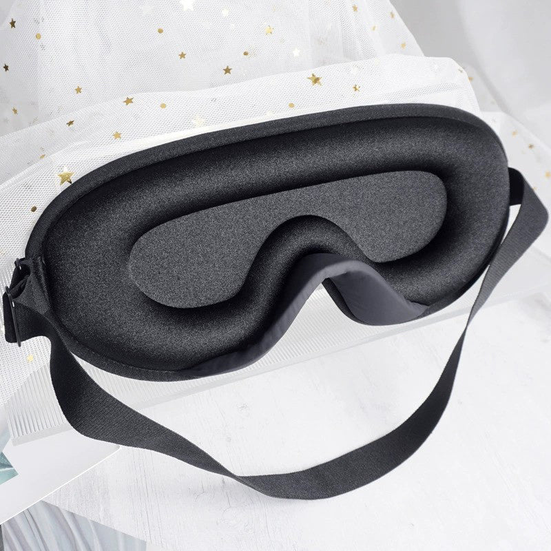 3D Contoured Light Blocking Sleeping Mask Soft Blindfold