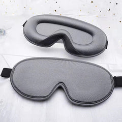 3D Contoured Light Blocking Sleeping Mask Soft Blindfold