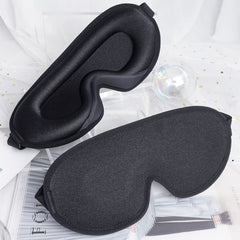 3D Contoured Light Blocking Sleeping Mask Soft Blindfold