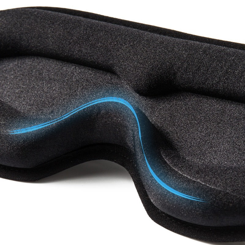 Contoured Sleep Mask - Block Light for Travel, Rest