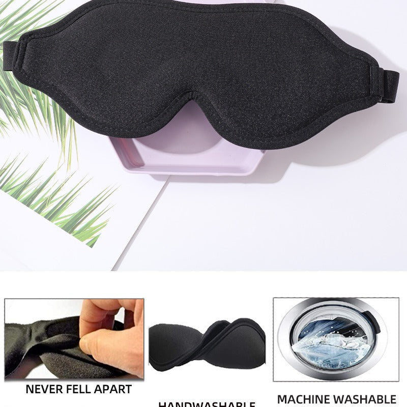 Contoured Sleep Mask - Block Light for Travel, Rest