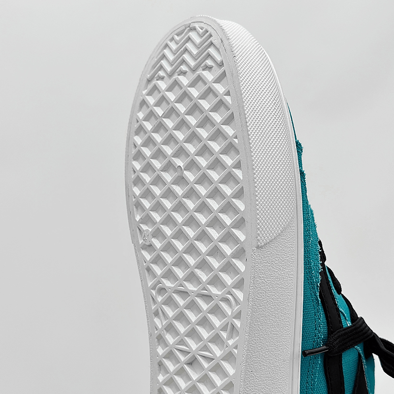 Men's Lace up Sneakers Contrasting Skate Shoes Good Grip