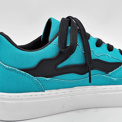 Men's Lace up Sneakers Contrasting Skate Shoes Good Grip