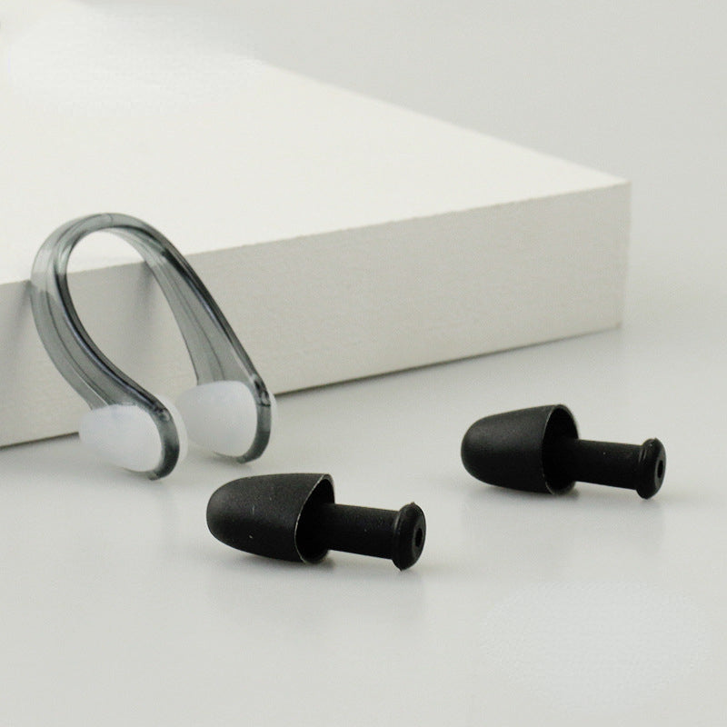 Waterproof Silicone Nose Clip Earplug Set for Swimming