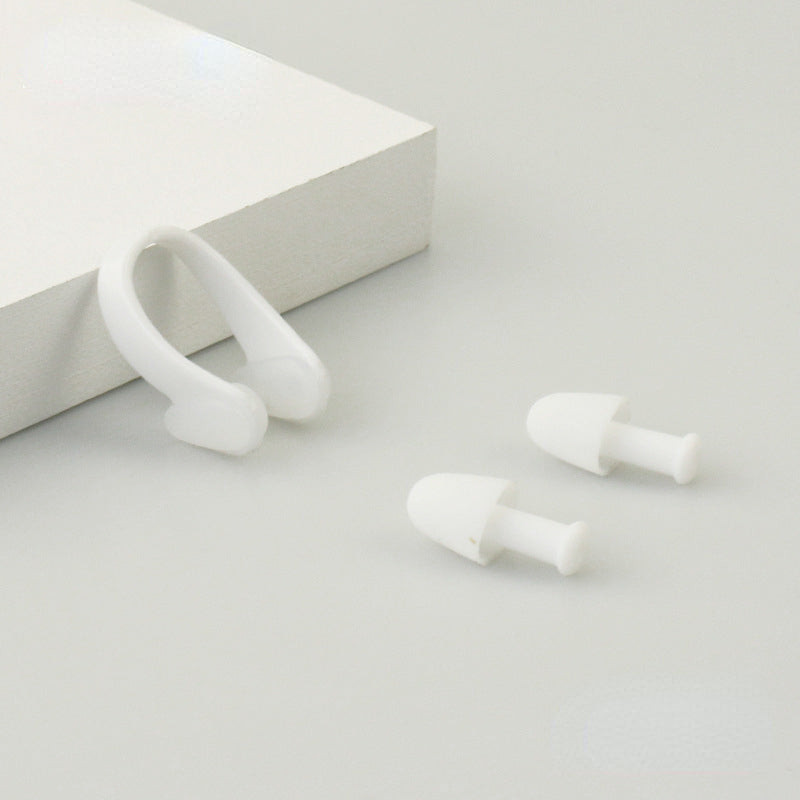Waterproof Silicone Nose Clip Earplug Set for Swimming