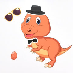 Dinosaur Puzzle Sticker Hand Ledger Cartoon Waterproof Puzzle