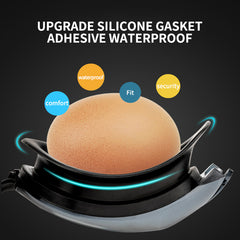 5pcs Adult Electroplated Swimming Goggles With Earbuds