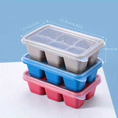 Portable Silicone Ice Cube Tray for Whiskey and Cocktails