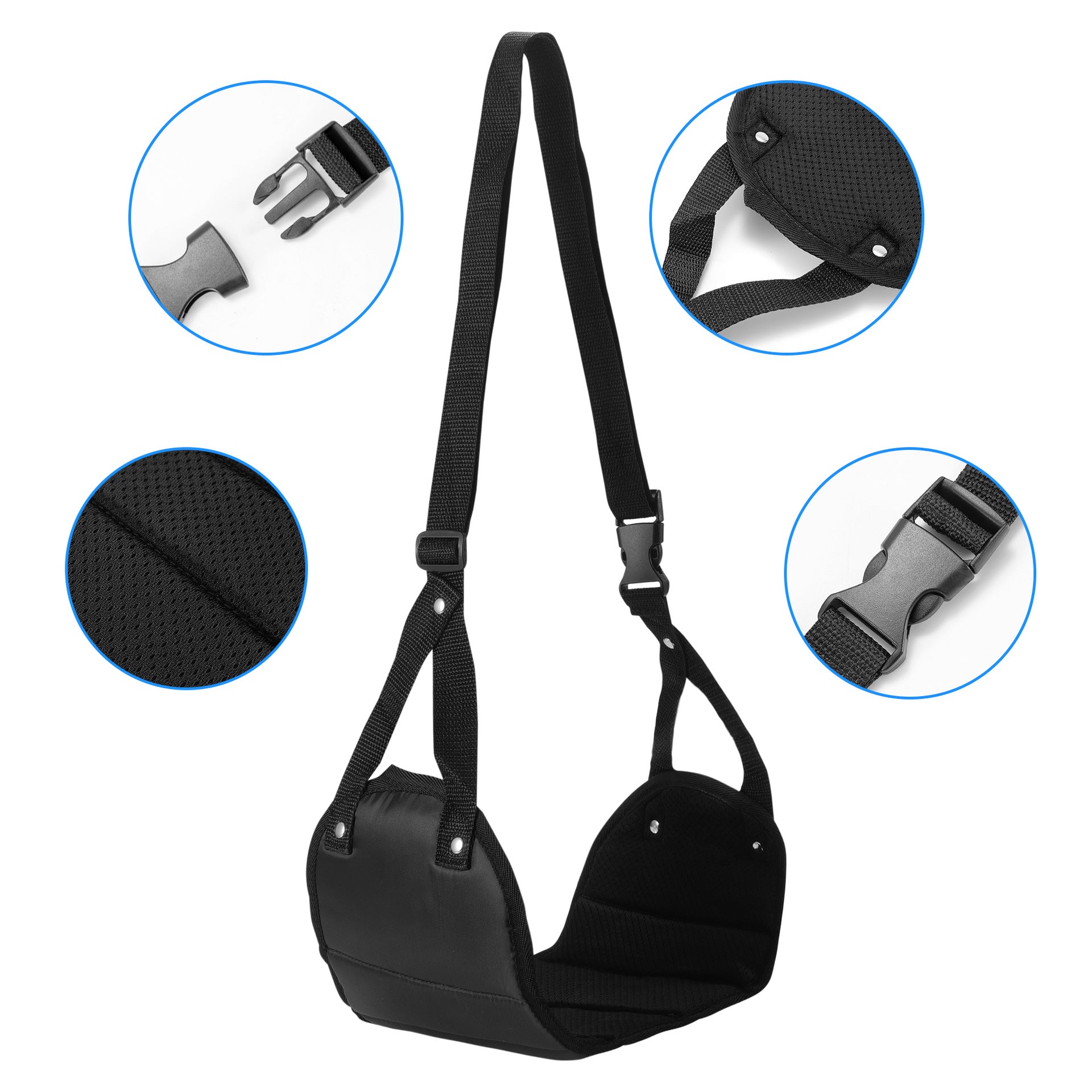 Travel Foot Rest Hammock Airplane Office High speed Rail Foot Rest Strap