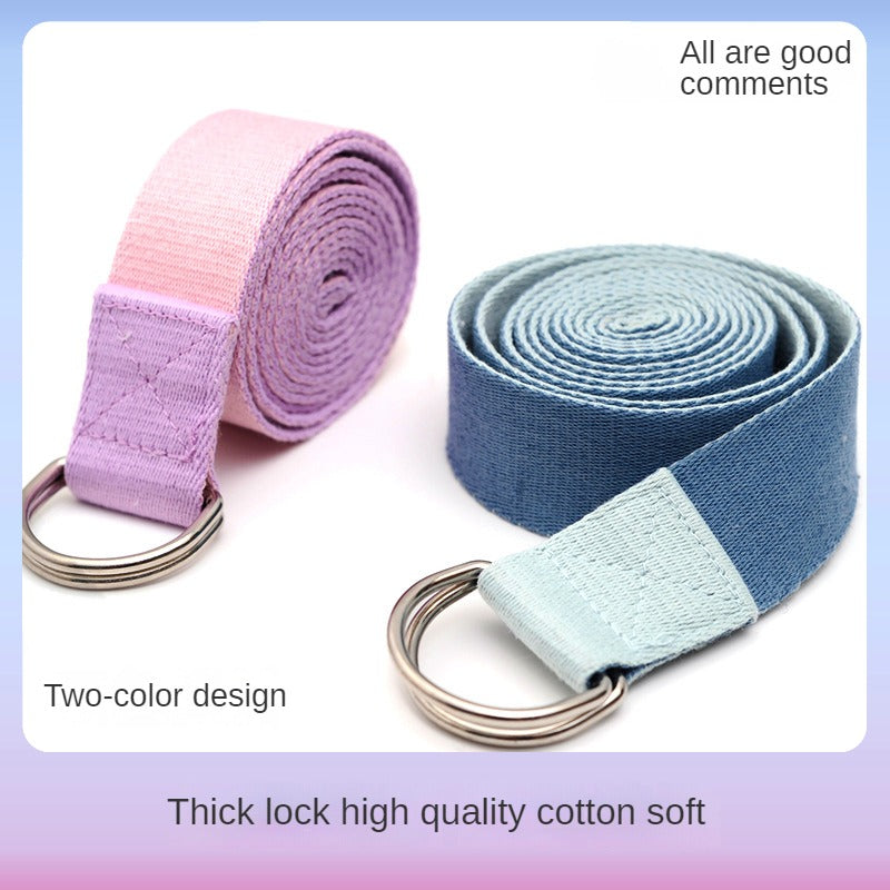 Adjustable D Ring Yoga Resistance Band