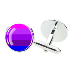 Rainbow Pride Cufflinks Men Shirt Shirt Cufflinks Gay Pride Gift