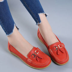 Women's Tassel Loafers Slip On Shoes