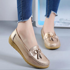 Women's Tassel Loafers Slip On Shoes
