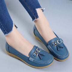 Women's Tassel Loafers Slip On Shoes