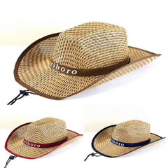 Men's Sun Protection Cowboy Hat with Wide Brim