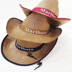 Men's Sun Protection Cowboy Hat with Wide Brim
