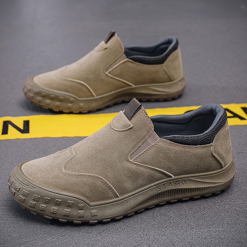 Men's Vintage Slip On Loafers Outdoor Shoes