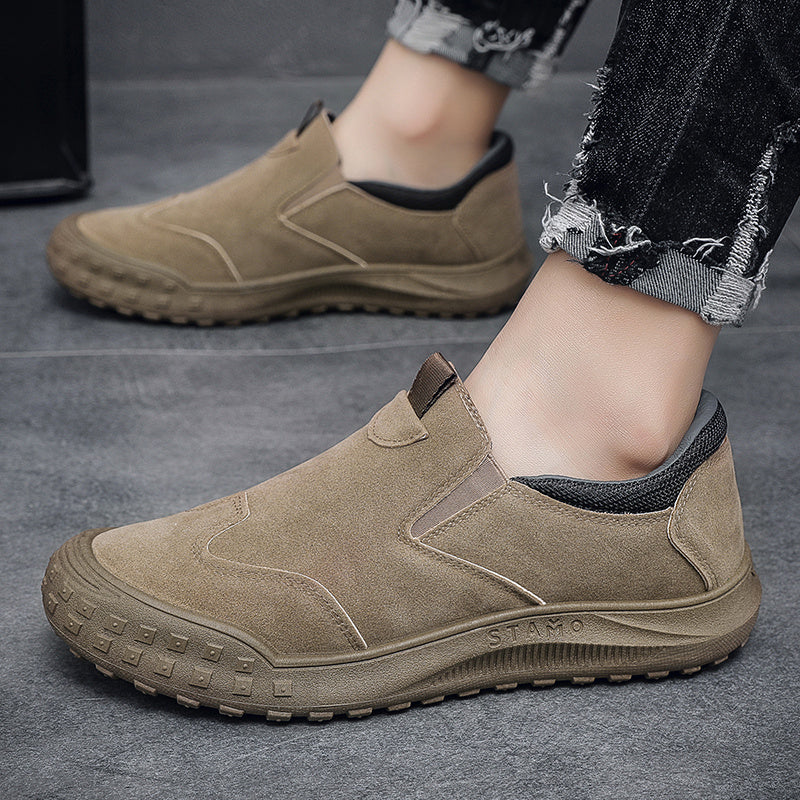 Men's Vintage Slip On Loafers Outdoor Shoes