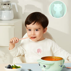 Double Headed Fruit Scraping Spoon Baby Utensils