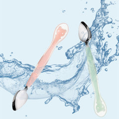 Double Headed Fruit Scraping Spoon Baby Utensils