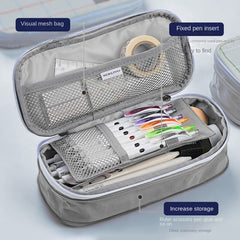 Large Capacity Pencil Case for Junior High School Students