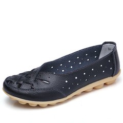 Women's Hollow Out Flat Shoes Comfy Breathable Loafers