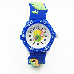 Dinosaur Mens Watches Silicone Band Waterproof Wristwatches