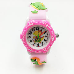 Dinosaur Mens Watches Silicone Band Waterproof Wristwatches