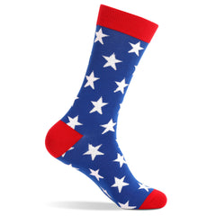 Men's American Flag Novelty Crew Socks Breathable Comfy Casual Unisex
