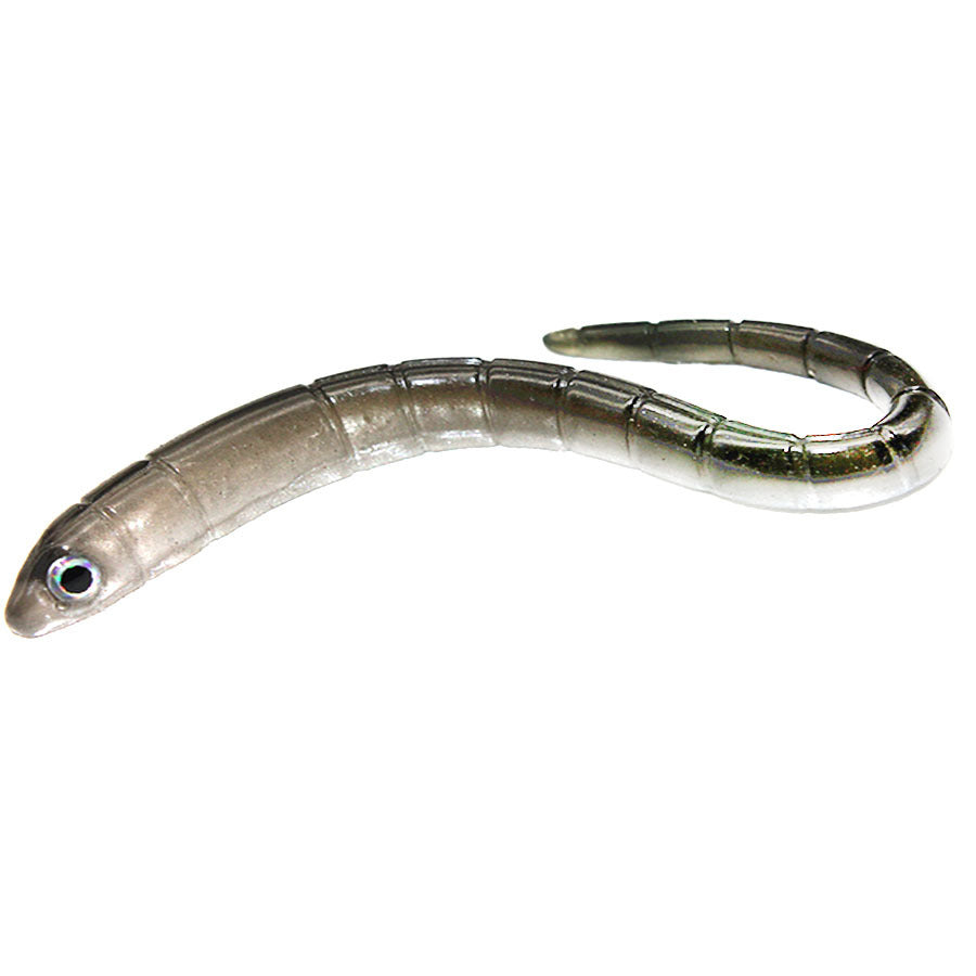 12pcs 3D Eye Soft Swimbait Worm for Carp Bass Fishing