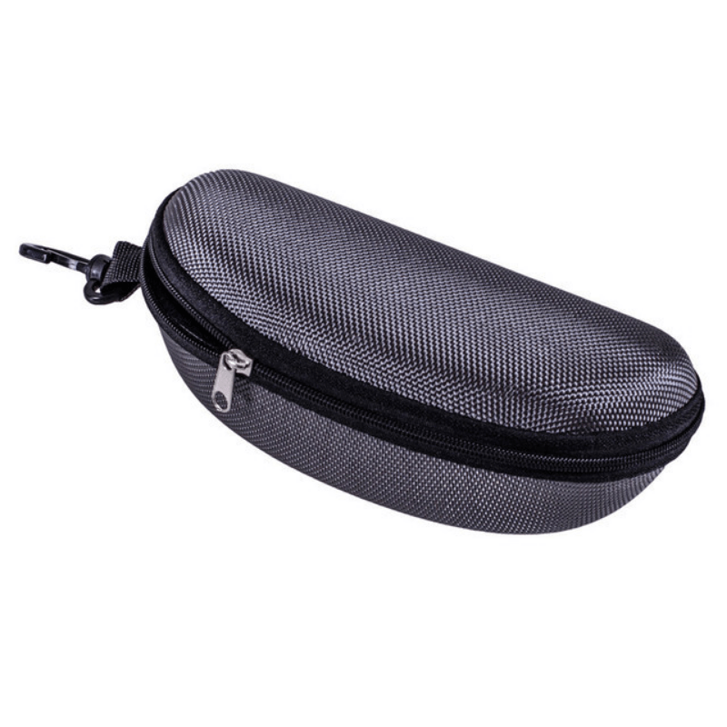 Solid Glasses Case Zipper Sunglasses Storage Bag Box