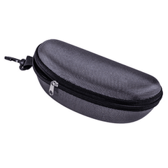 Solid Glasses Case Zipper Sunglasses Storage Bag Box