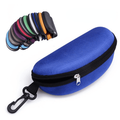 Solid Glasses Case Zipper Sunglasses Storage Bag Box