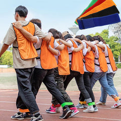 Leg Binding Two People Three legged Game Team Building Party Activities