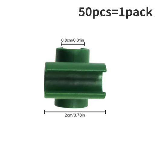 50pcs Rotatable Garden Buckle Plant Bracket for Climbing Frames