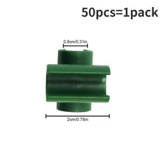 50pcs Rotatable Garden Buckle Plant Bracket for Climbing Frames