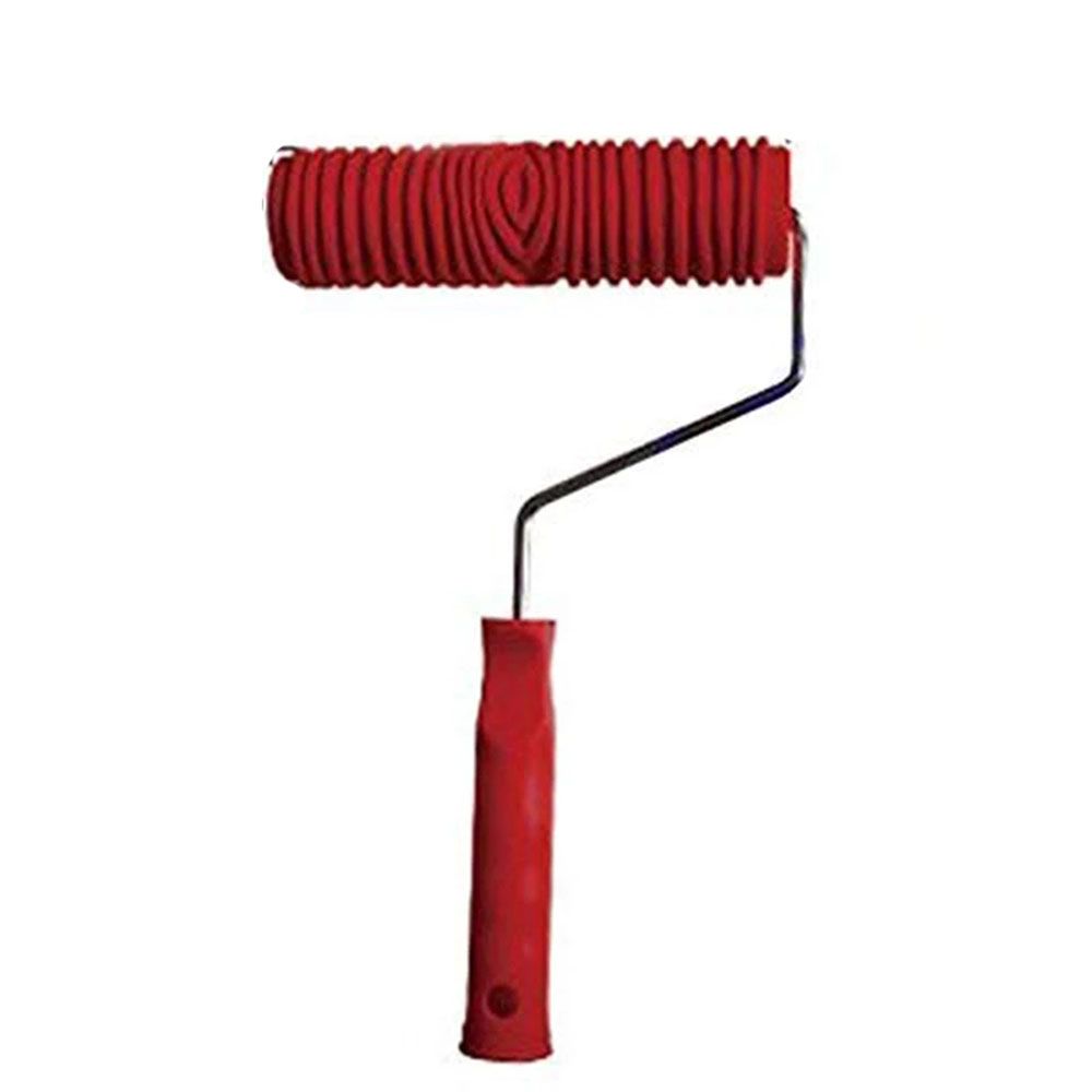 Rubber Wood Grain Pattern Paint Roller DIY Paint Texture Pigment Printing