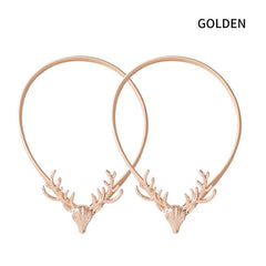 Deer Head Macrame Curtain Holdback Set