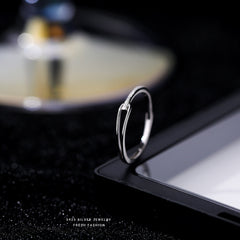 S925 Sterling Silver Minimalist Wrap Ring Daily Decoration