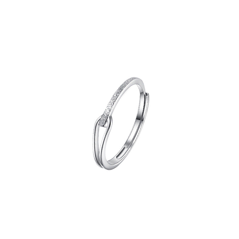 S925 Sterling Silver Minimalist Wrap Ring Daily Decoration